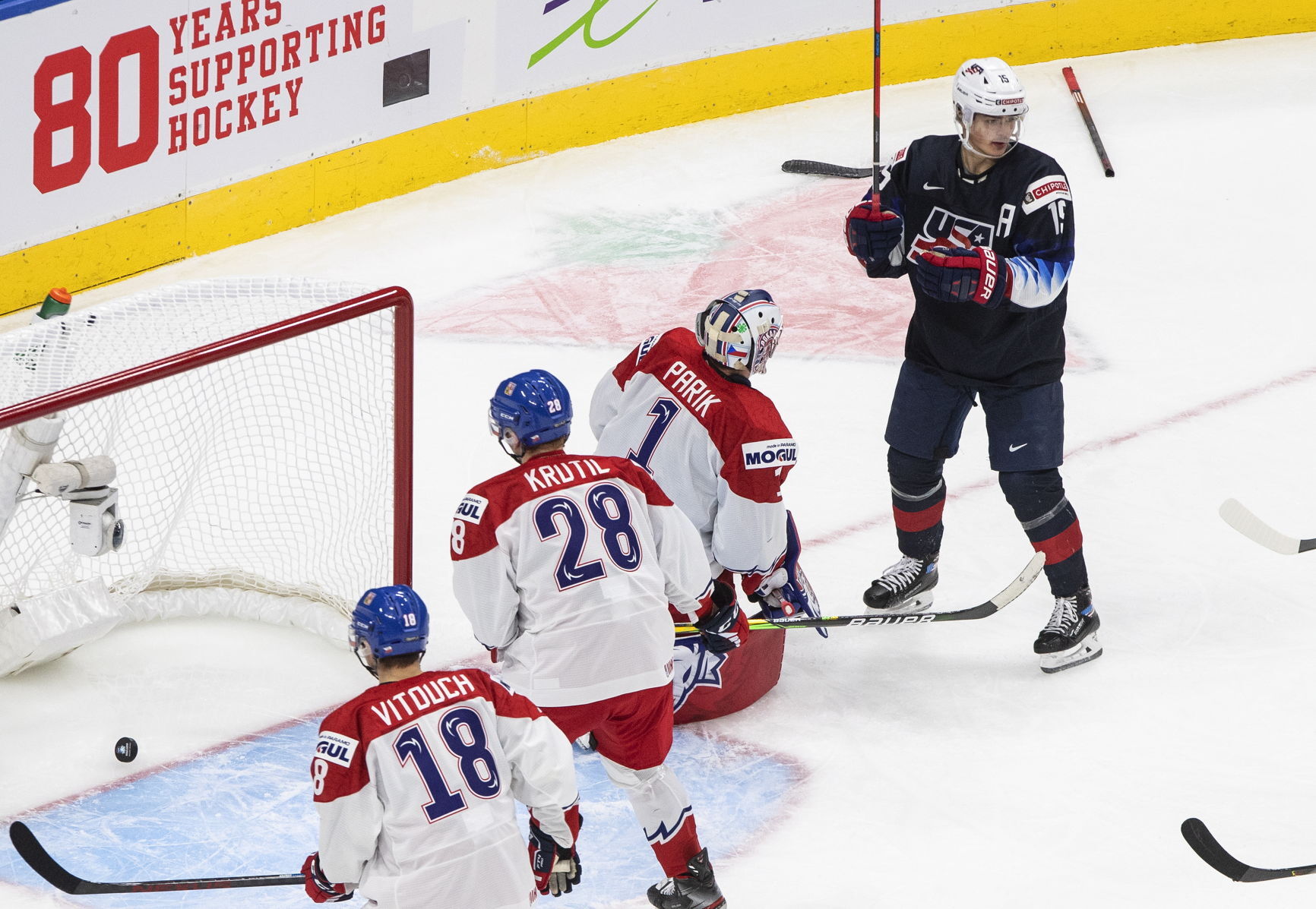 World Junior USA Czech Republic Hockey